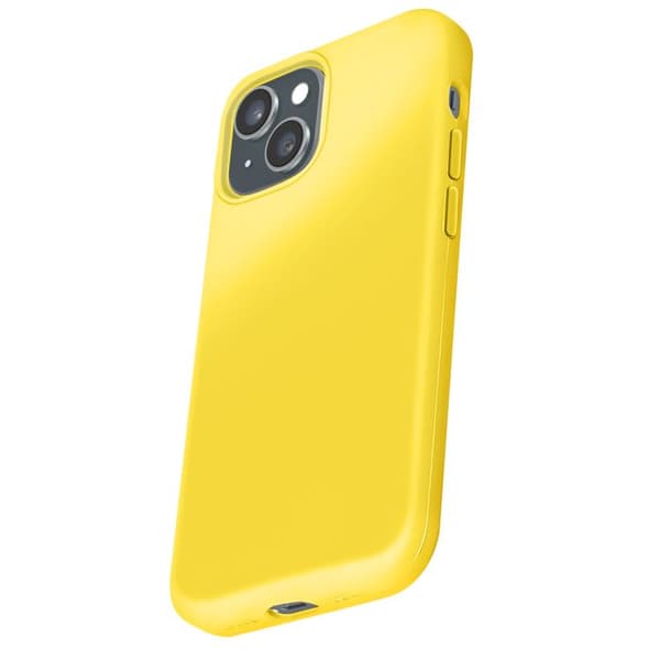 Cover - MOXIE - iPhone 15 Plus - TPU - Blød Inderside - Gul Gul