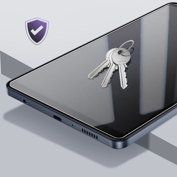 Näyttökalvo - AKASHI - Samsung Galaxy Tab A9 - 9H karkaistu lasi - Naarmuuntumaton - Läpinäkyvä Transparent