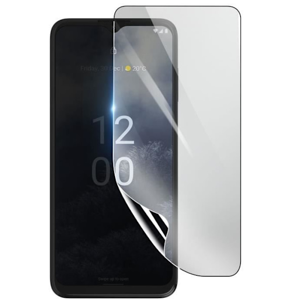 Näytönsuoja - 3MK - Nokia G60 5G - Iskunkestävä Hydrogeeli - Läpinäkyvä - Naarmuuntumaton Transparent
