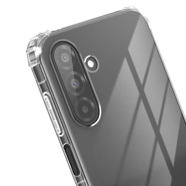 Coque - Samsung Galaxy A26 - Silikon Stötabsorberande - Förstärkta Hörn - Lätt Installation Vit