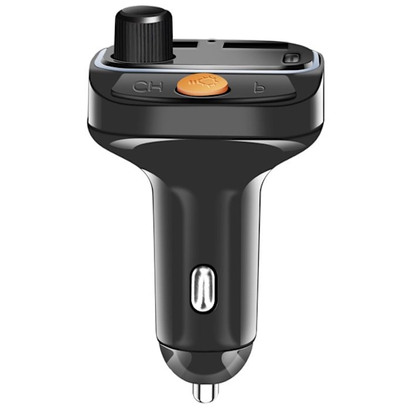 'FM-lähetin Bluetooth 5.3 Nopea lataus 15.5W RGB ja MP3-toisto Swissten Musta'
