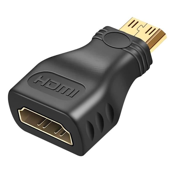 HDMI Han til Mini HDMI Hun Videoadapter Full HD 1080p Akyga Sort