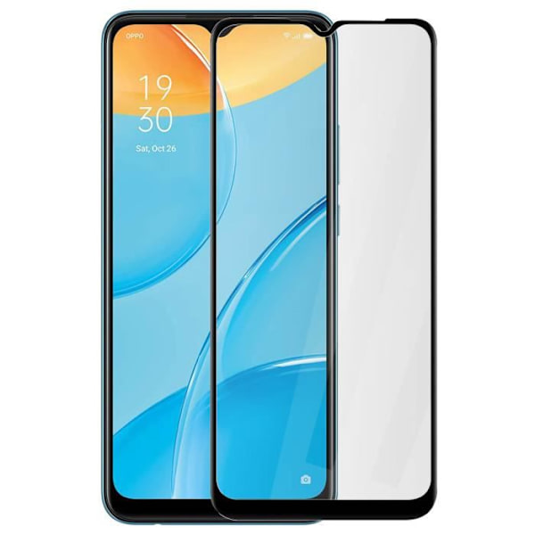 Kangas Suoja - AVIZAR - Oppo A15 - Lasi - Ultra-ohut - Iskunkestävä - Läpinäkyvä Transparent