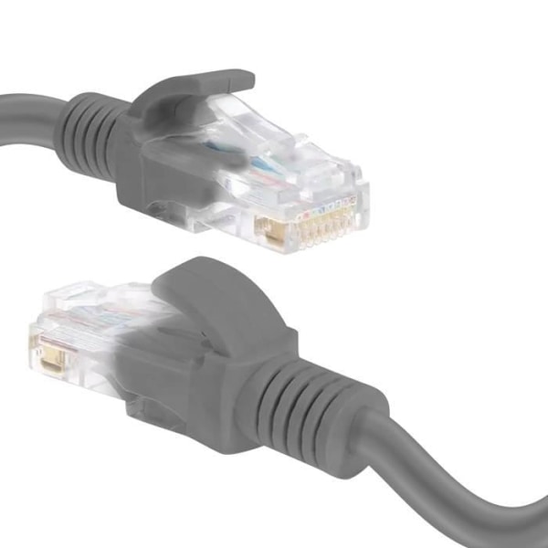 RJ45 Kategori 6 Ethernet netværkskabel - LINQ - 1m - Hurtig forbindelse - 250MHz båndbredde