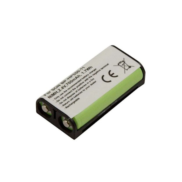 Batteri til Sony MDR IF245RK høretelefoner 2.4V 700mAh kompatibel med BP-HP550-11