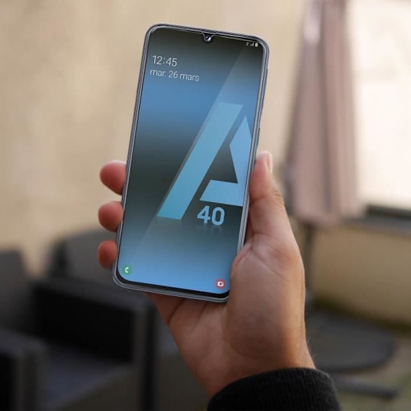 Suojakalvo - NO NAME - Samsung Galaxy A40 - Taivutettava lasi - Iskun kestävä - Ultra ohut Transparent
