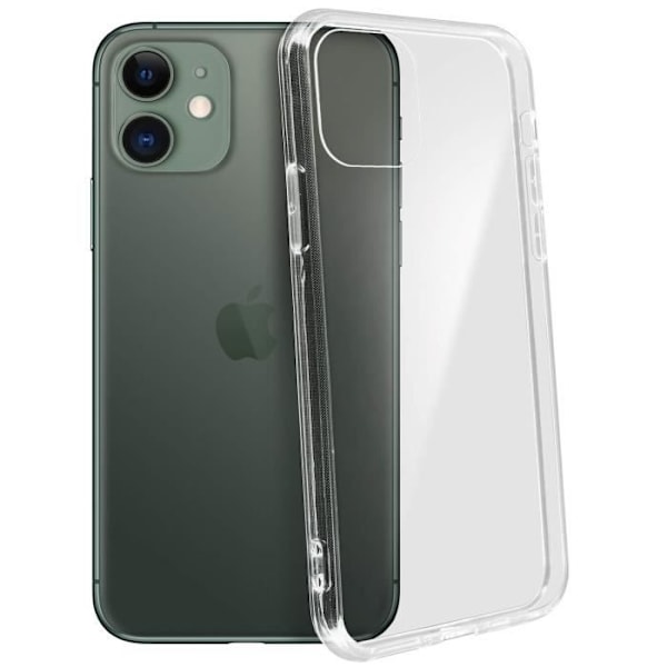 Coque iPhone 11 - MOCCA - Rigide - Antichocs - Transparent - Unik Design Transparent