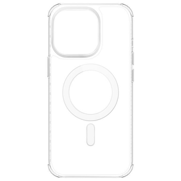 Kotelo - FORCE CASE - iPhone 15 Pro - Vahvistettu putoamisenesto 3m - Läpinäkyvä Transparent