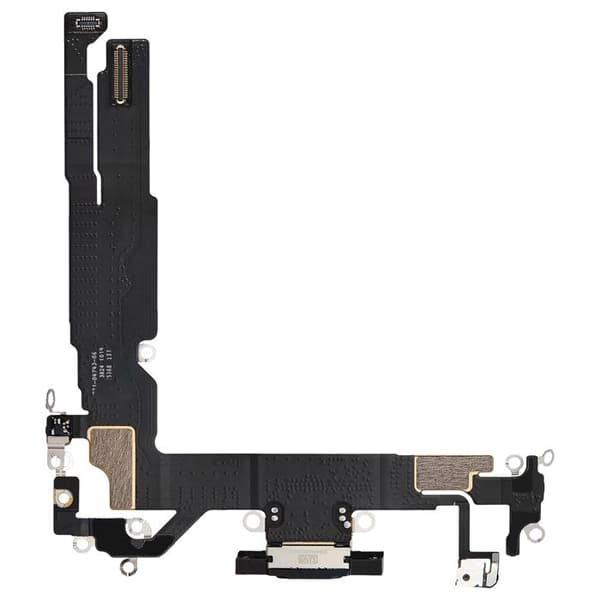 USB-C Latausliitin - iPhone 16 - Musta - Lataus ja Synkronointi - CE- ja RoHS-yhteensopiva Svart