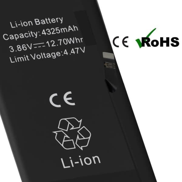 Batteri - AVIZAR - BAT-FLEX-14M - Flex Version - 4325mAh - Svart Svart