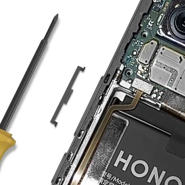 Erstatningsvolumenknap til Honor 400 Service Pack Honor Sort Svart