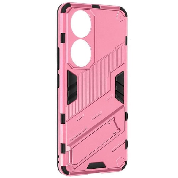 Cover til Honor 90 - AVIZAR - Hybrid Stødabsorberende - Rosa - Støtte Stativ - Robuste Beskyttelse Rosa