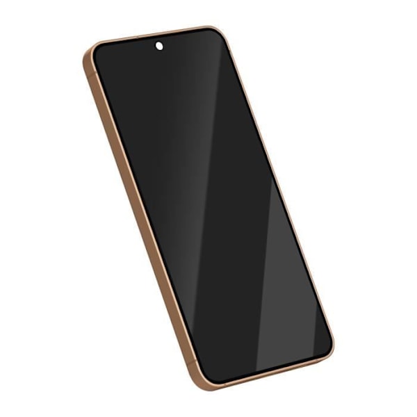 Skærm til Samsung Galaxy S24 LCD + Touchglas + Original Samsung Ramme Orange Orange