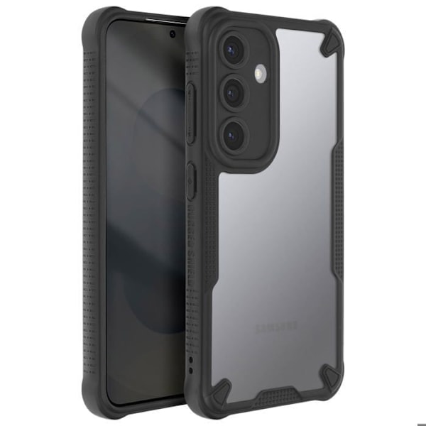 Iskunkestävä kuori Samsung Galaxy S25 Plus Matte Anti-trace Musta Svart
