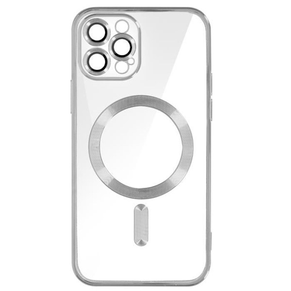 MagSafe iPhone 12 Pro Case Hopeinen Magsafe Suojakuori