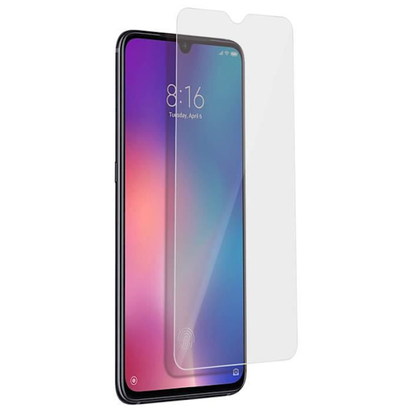 Suojakalvo - AVIZAR - Xiaomi Mi 9 - 9H karkaistu lasi - Iskunkestävä - Läpinäkyvä Vit