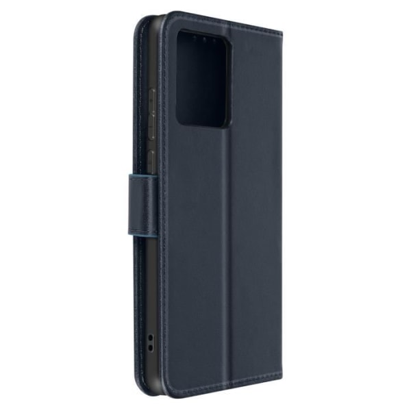 Taske til Motorola Edge 40 Neo - AVIZAR - Wallet Flip Video Support - Blå Blå