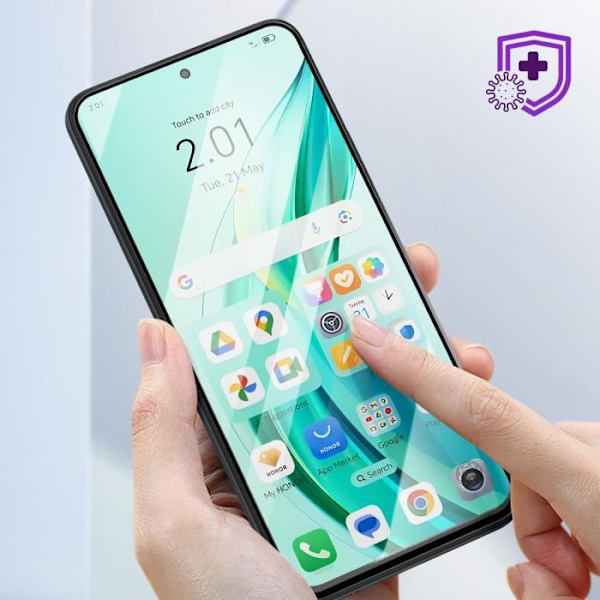 Karkaistu lasi Honor 90 Smart Resistant 9H+ 3D Edge Force Glass -läpinäkyvälle