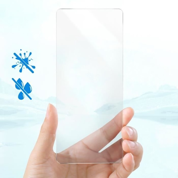 Skærmbeskytter til Motorola Moto E14 Hybrid Fleksibel Unbreakable Transparent Transparent