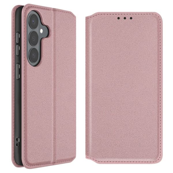 Magnetisk Klapetui til Galaxy S26 Plus med Stand-funktion Classic Edition Rosa Ros