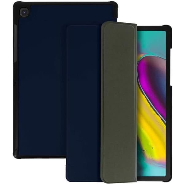 Etui - Samsung - Galaxy Tab S5e - Ekoskinn - Videostöd - Nattblå Midnattsblå