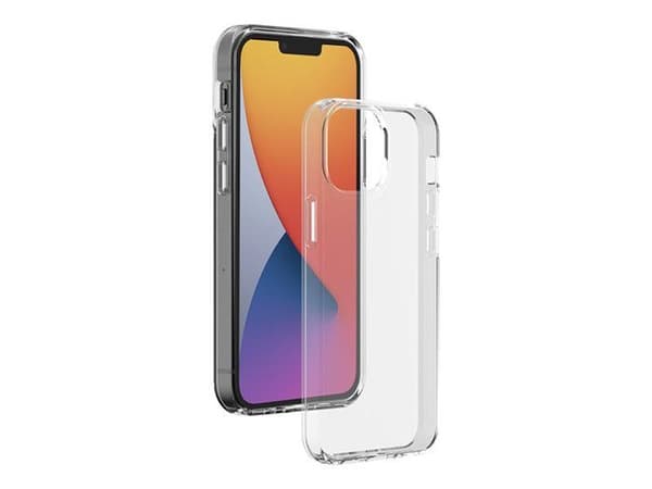 iPhone 14 etui - BBC - Silisoft blød - Gennemsigtig Transparent