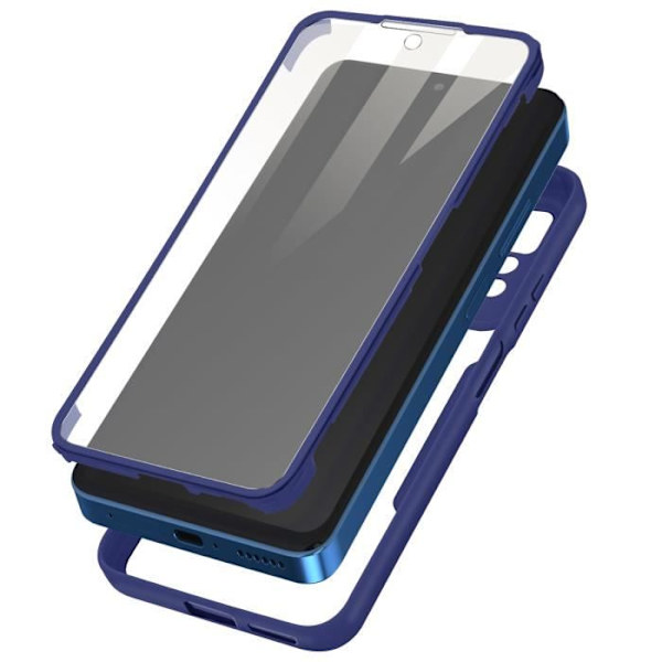 Heldeksel - AVIZAR - Xiaomi Redmi Note 11 Pro - Plexiglas - Polymer - Blå Blå