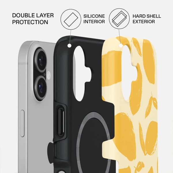 Coque Tough MagSafe Apple iPhone 17 - Sitruunatorttu Citronpaj