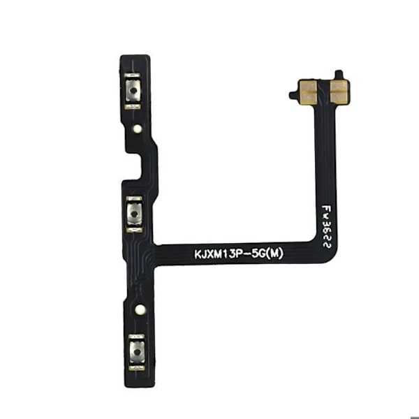 Nappe til tænd/sluk og lydstyrke for Xiaomi 13 Pro Sort Svart