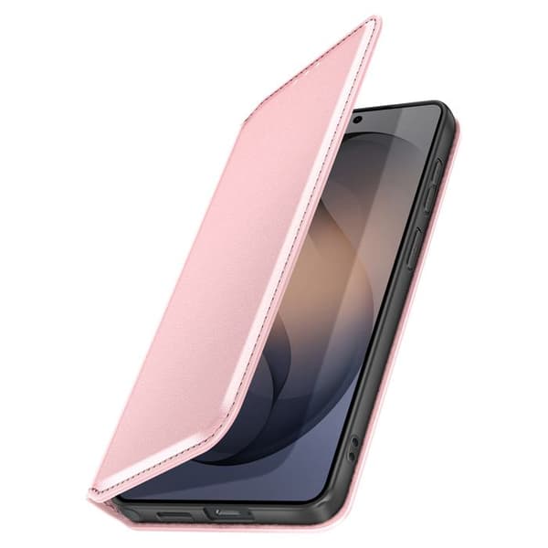 Magnetisk Klapetui til Galaxy S26 Ultra Standfunktion Classic Edition Rosa Ros