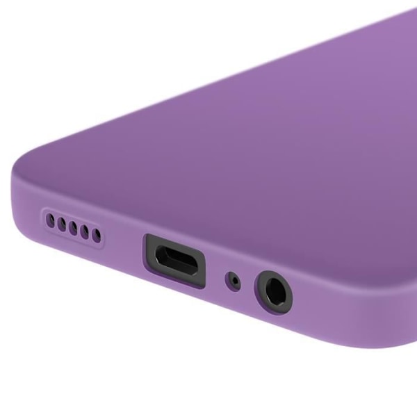 Coque til Honor 200 Smart Silikone Mat Blok Kamera Beskyttet Lilla Lila