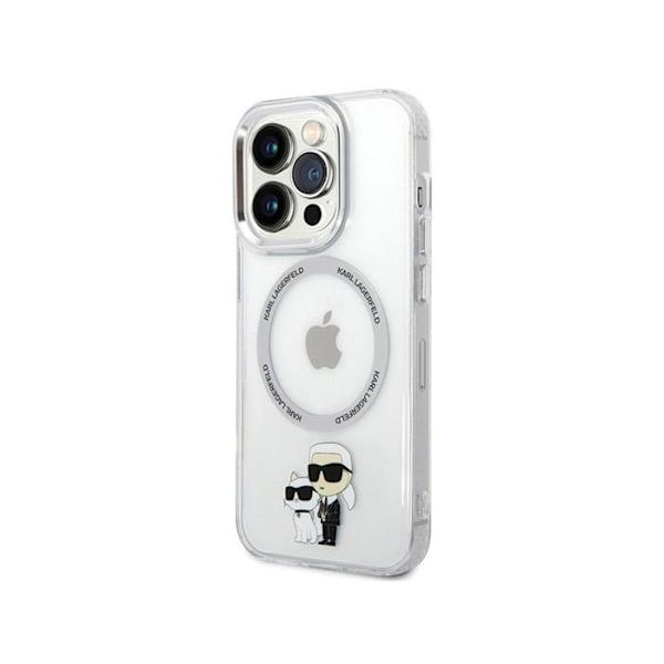 Karl lagerfeld IML NFT Karl - Choupette MagSafe - iPhone 13 Pro -kuori (läpinäkyvä)