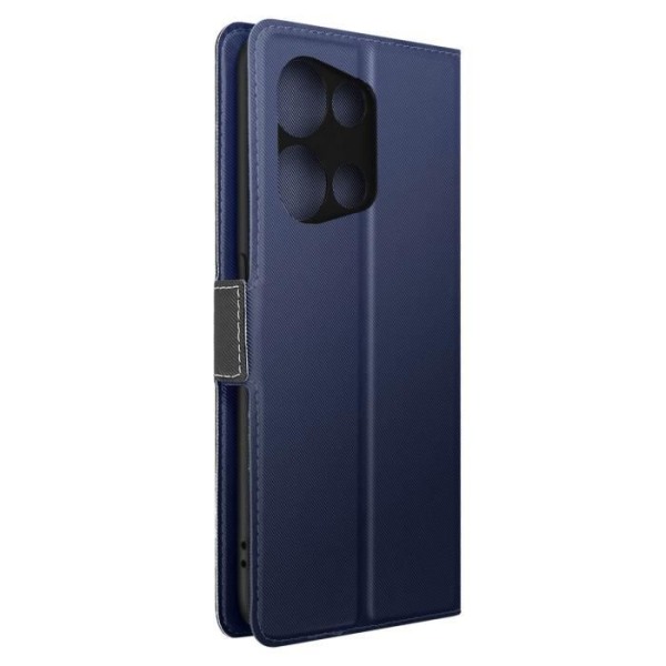 Oppo Reno 8 Pro 5G plånboksfodral Streaked Finish Midnight Blue / Grey