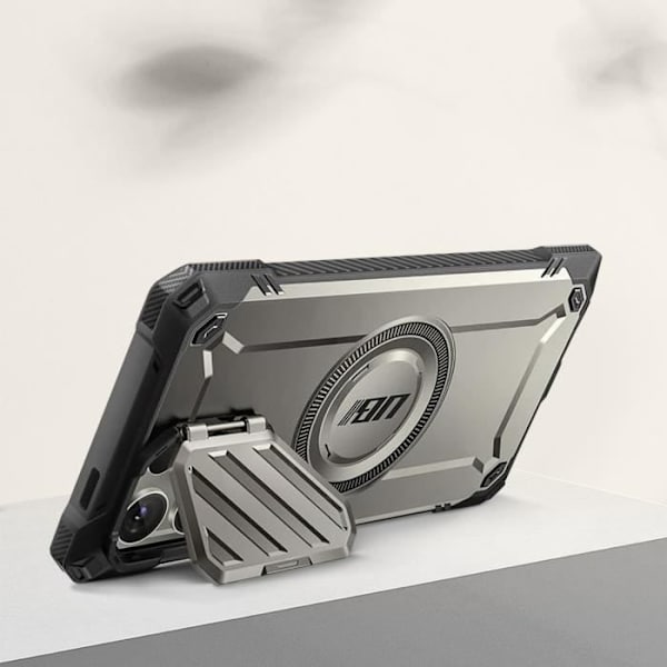 MagSafe Cover til Samsung Galaxy S24 Ultra Shockproof Camera Cover Supcase Grå Grå