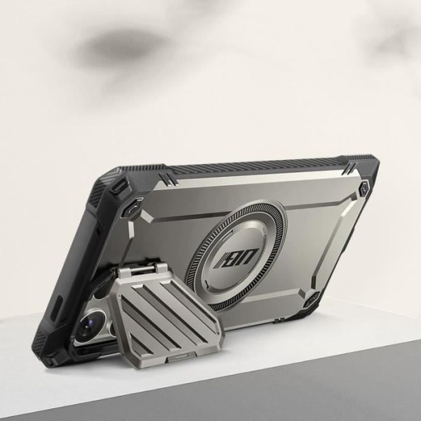 MagSafe Fodral för Samsung Galaxy S24 Ultra Shockproof Camera Cover Supcase Grå Grå