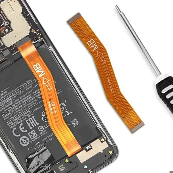 Hovedforbindelsesledning til Xiaomi Redmi Note 8 Pro Sort Svart