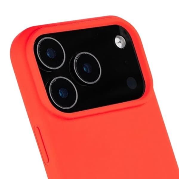 MagSafe-kuori iPhone 17 Pro:lle Silikonisarja Velvet Smoothie Tactical Punainen Röd