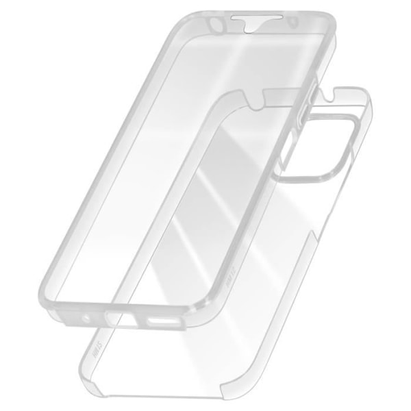 AVIZAR Full Case Xiaomi Redmi 12:lle - Läpinäkyvä - Ohut ja kevyt muotoilu - 360° suoja Transparent