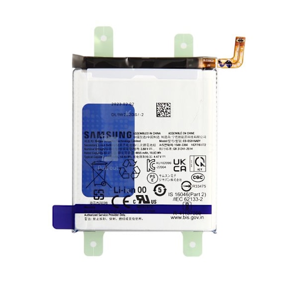 Internt batteri til Samsung Galaxy S23 Ultra 5000mAh Original EB-BS918ABY Svart