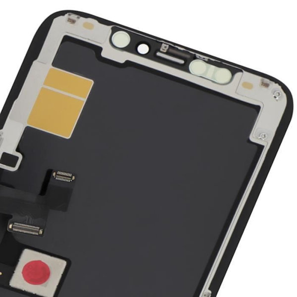 Ersättningsmjuk OLED-skärm för iPhone 11 Pro och Black Touch Glass Svart