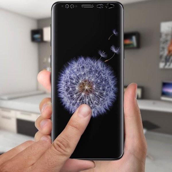 Kalvo Samsung Galaxy S9 Joustava Naarmuuntumaton Latex Näytönsuoja Läpinäkyvä