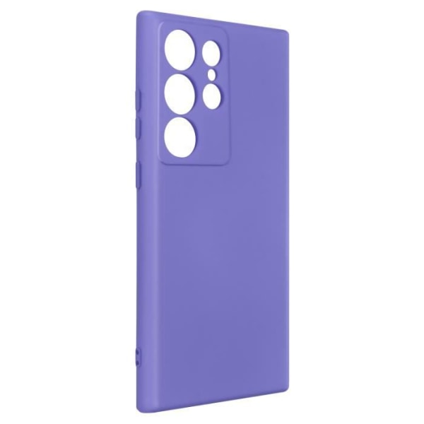 Skal som är kompatibelt med Samsung Galaxy S23 Ultra Silicone Purple Cover