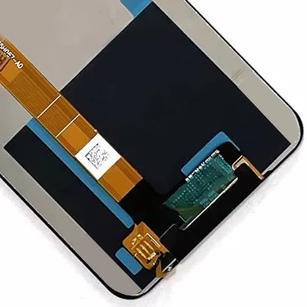 Komplet blok til Realme 7i LCD-skærm Touch Glas kompatibel sort