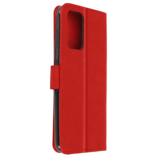 Etui för Samsung Galaxy A52 - Chesterfield - Röd - Skydd - Kreditkortshållare - Videostöd Röd