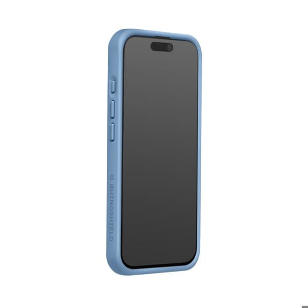 "Cover til iPhone 15 Pro Max SolidX Ultra-holdbar Rhinoshield Blå meleret" Ljungblå
