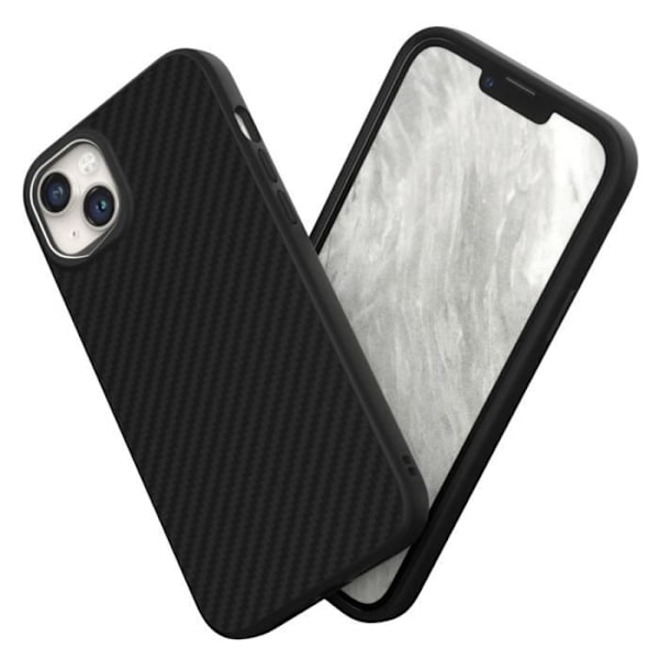 Fodral - RHINOSHIELD - SolidSuit - iPhone 14 Plus - Drop Resistant - Solid Silikon - Svart Svart