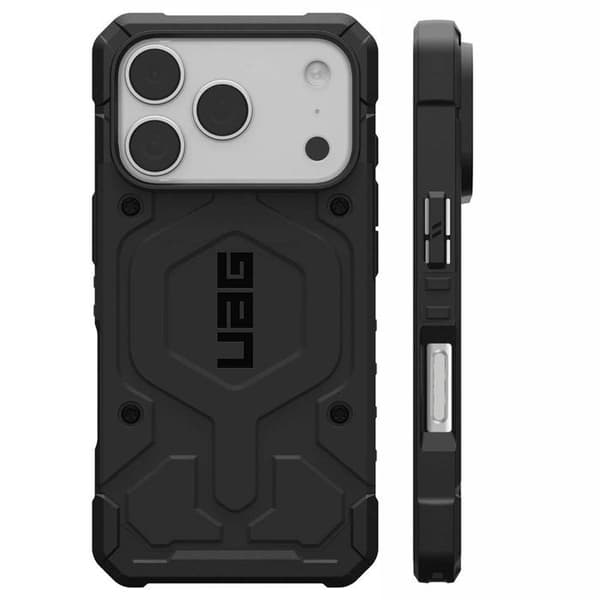 Coque MagSafe - UAG - Pathfinder - Ultra Slidstærk - iPhone 17 Pro - Sort Svart
