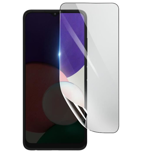 Skärmskydd - 3MK - Samsung Galaxy A22 5G - Stötsäker Hydrogel - Genomskinlig - Reptålig Transparent
