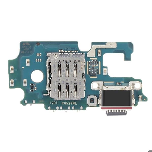 USB-C Latausliitin Service Pack Galaxy S25 FE SIM-kortinlukijalla ja Micro Samsung Sininen Blå