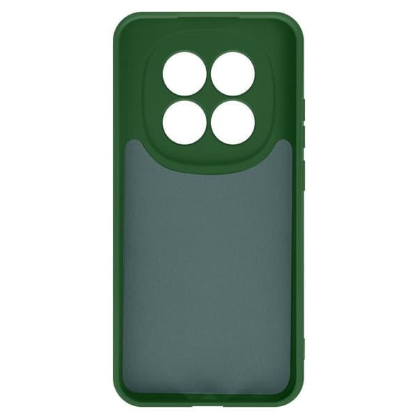 Coque Soft-Touch til Redmi Note 15 Pro 5G i skridsikkert silikone, fyrgrøn Grön